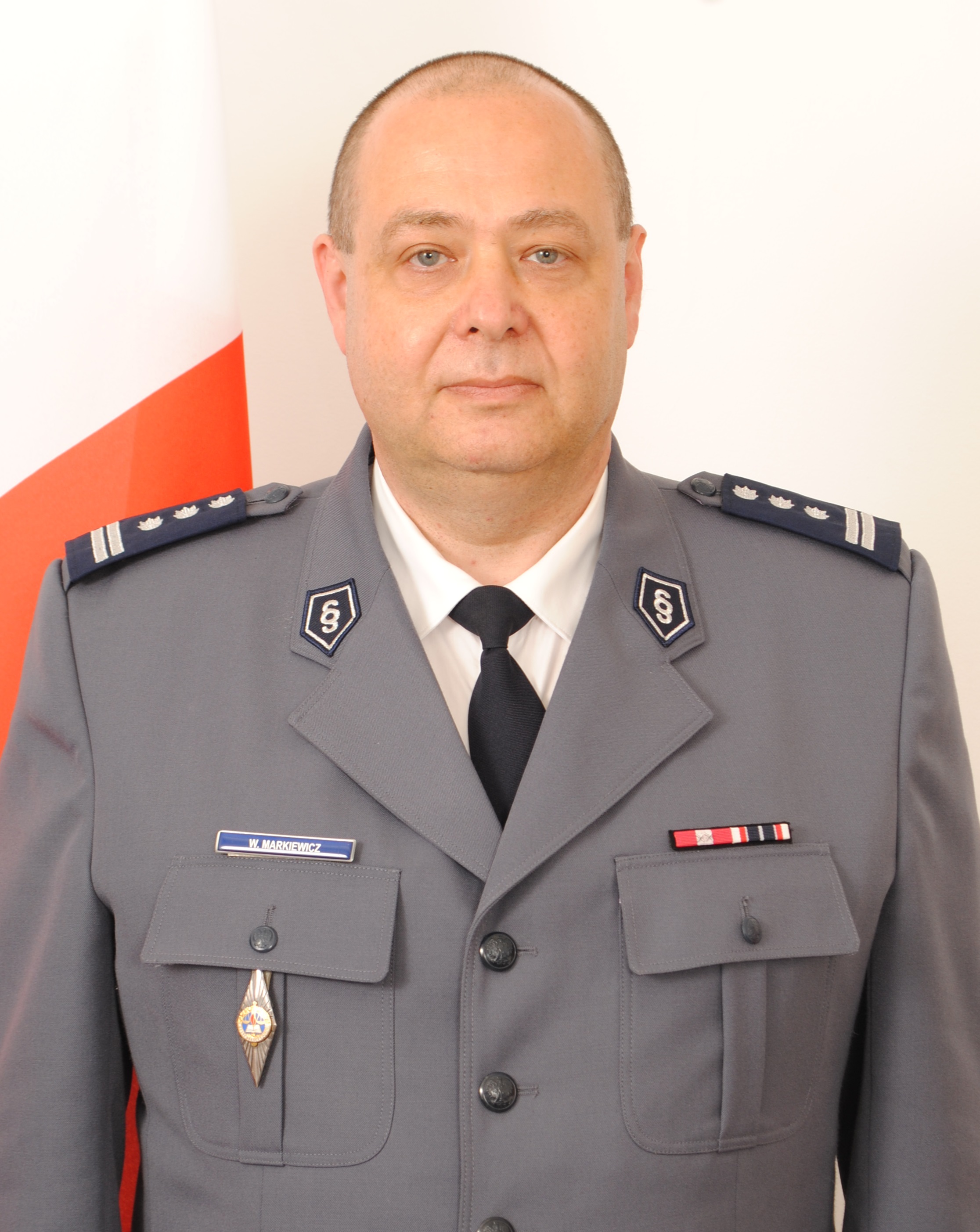 Komendant Miejski Policji w Bydgoszczy inspektor Witold Markiewicz