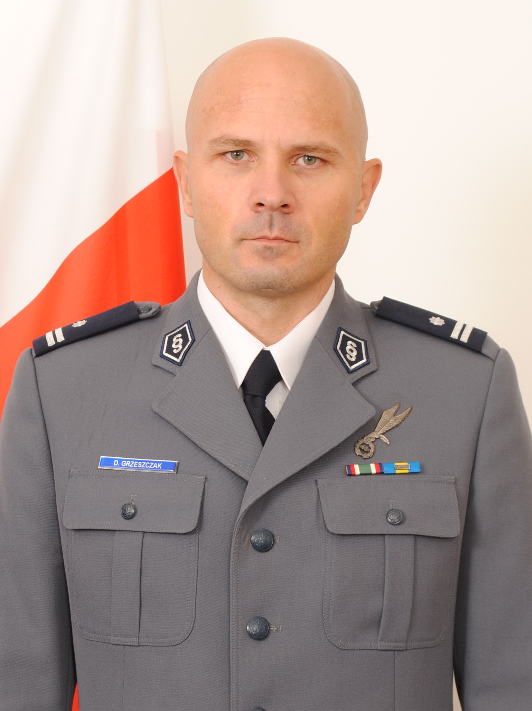 Komendant Komisariatu Policji Bydgoszcz-Szwederowo podinspektor Dariusz Grzeszczak
